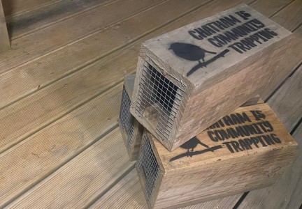Community rat boxes Image: CILRT